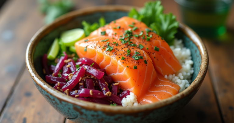 salmon poke