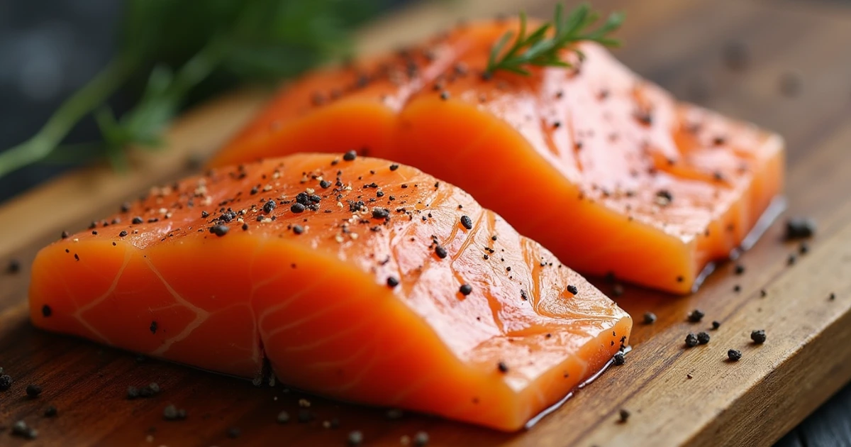 cold smoked salmon