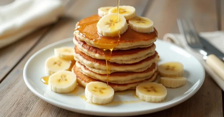 Banana Protein Pancakes