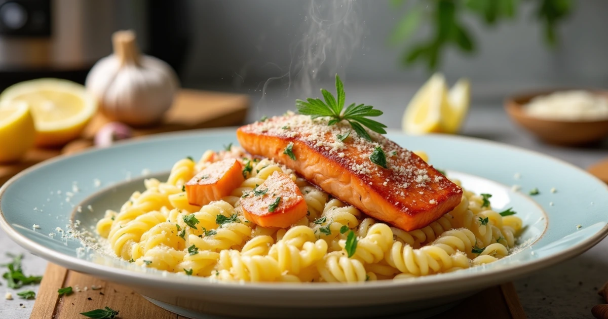 Salmon and Pasta